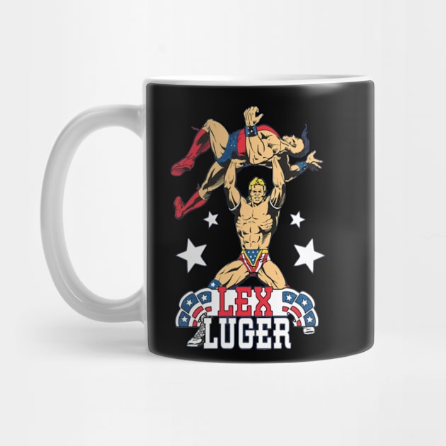 Lex Luger Cartoon by Holman